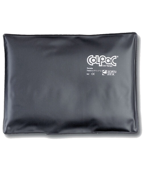 Colpac Heavy-Duty Black Urethane Reusable Cold Pack, Standard (10 X 13")