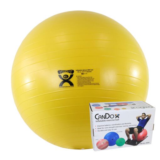 Enhance Your Fitness Routine with the Cando Inflatable Exercise Ball