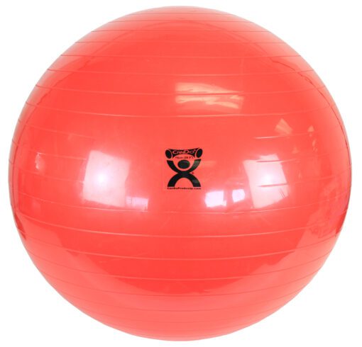 Discover the Benefits of the CanDo Inflatable Exercise Ball - Red - 30" (75 cm)