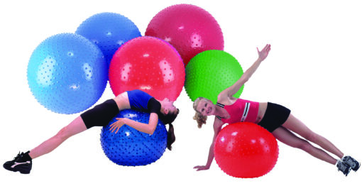 CanDo Inflatable Exercise Ball - Sensi-Ball Green 26": Enhance Your Workouts | Flamingo Sportswear