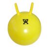 CanDo Inflatable Exercise Jump Ball - Yellow - 16" (40 cm): Experience Fun and Fitness