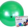Elevate Your Fitness with the CanDo Inflatable Exercise Ball - Green - 26" (65 cm) in Retail Box