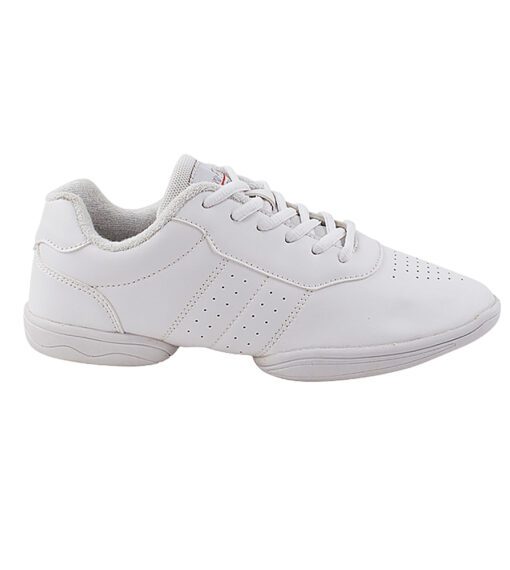 Very Fine Unisex Dance Sneakers VFSN025 – White, 0.5” Heel | Flamingo Sportswear