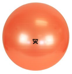 Experience the Versatility of the CanDo Inflatable Exercise Ball - Orange - 22" (55 cm)
