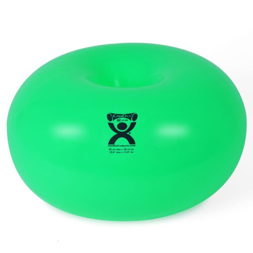 CanDo Donut Ball - Green, 26" dia x 14" h