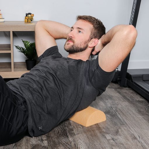 CanDo Antimicrobial Foam Roller – 6" x 36" Half-Round for Versatile & Training! | Flamingo Sportswear