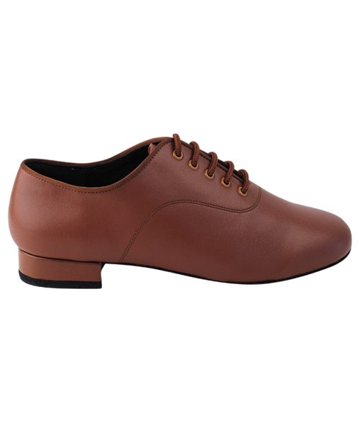 Very Fine Men's Ballroom Dance Shoes C2503 – Coffee Brown, 1” Heel | Flamingo Sportswear