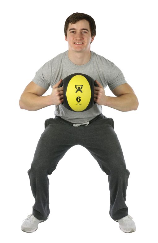 CanDo Dual-Handle Medicine Ball – 9" Diameter for Core & Strength Training! | Flamingo Sportswear